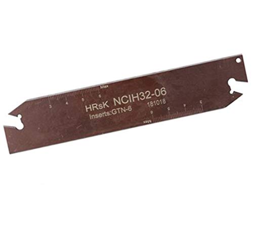 NCIH32-6 Blade ajustável de parada positiva para corte de auto-bloqueio GTN 6 Inserções