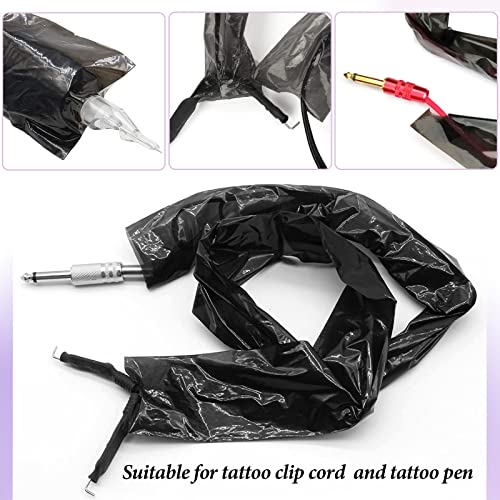 Capas de cordão de clipe - Usiriy 125pcs tatuagem mangas de cordão de cabo de tatuagem tampas de cartuchos descartáveis ​​tampas