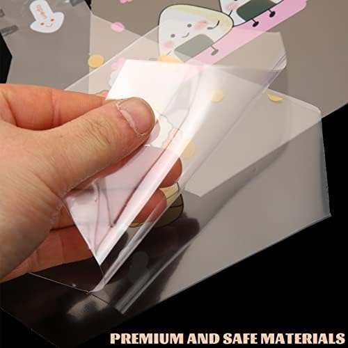 Iplusmile 50pcs Triângulo Onigiri Wrappers Plástico Bolas de Arroz Bolas de Lá Resiga Fácil Japonês Sushi Pacote Recipientes descartáveis ​​para Carry Onigiri Cake Sandwich