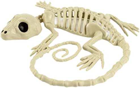 Bestoyard Halloween Animal Skeleton Props esqueleto Decorações de Halloween Decorações de decoração assustadora adereços