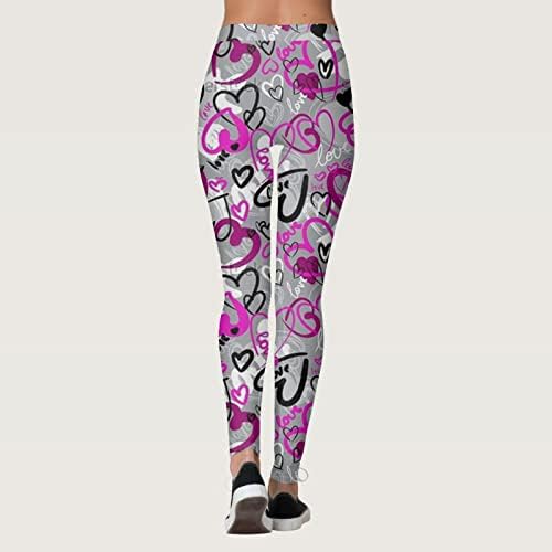 Pontas de amor de leggings amanteigadas Pontas impressas personalizadas Permenas personalizadas para leggings Correndo calças de verão