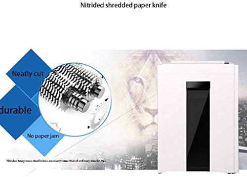Papel de papel ylhxypp, lixo eletrônico ， material de escritório shredder de alta potência elétrica pequena triturador mudo