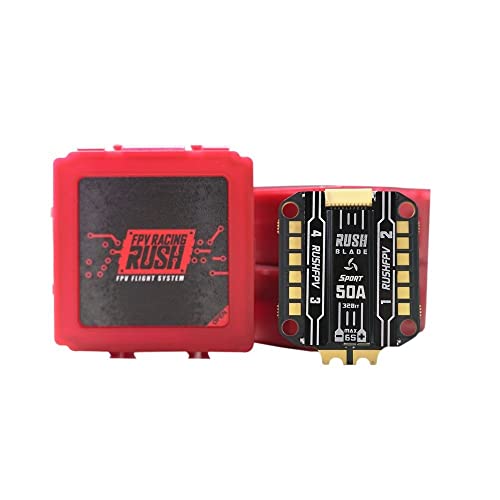 Rush Blade 50a 3-6s BLHELI_32 4IN1 MUITO BURADO ESC Sport Edition para RC FPV Racing Freestyle Drones