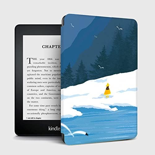 Case para o Kindle Paperwhite 6.8 Ultra Slim Smart Couather Cober