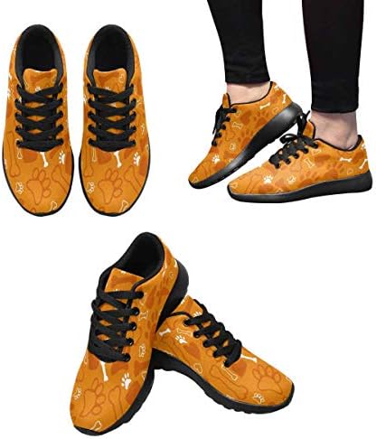 InterestPrint Feminino Trainer Trailer Running Sneakers