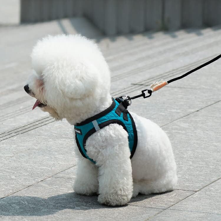 Voyager Step -in Plush Dog Arnness - macio macio, arnês de coletes para cães pequenos e médios por melhores suprimentos para animais