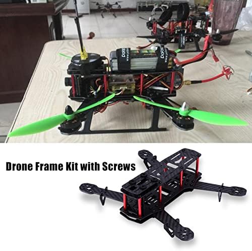 Kit de moldura de drone spyminnpoo rc, 2types 250mm Quadcopter FPV Aeronave Drone Frame Kit RC Acessório compatível com o modelo