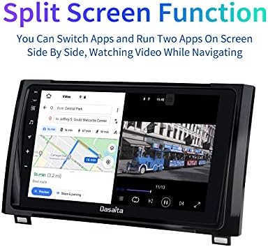 Dasaita Scout 9 HD Single Din Android Car estéreo para Toyota Tundra 2014 2015 2017 2018 2019 CarPlay Android Auto Car Radio