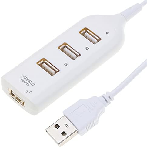 Cujux Hi-Speed ​​Hub Adaptador USB Hub Mini USB 2.0 Splitter de 4 portas para PC notebook Receptor de computadores Periféricos Acessórios