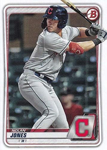 2020 PROMPT POSTÕES BOWMAN #BP-95 NOLAN JONES CLEVELAND INDIANS MLB Baseball Card NM-MT