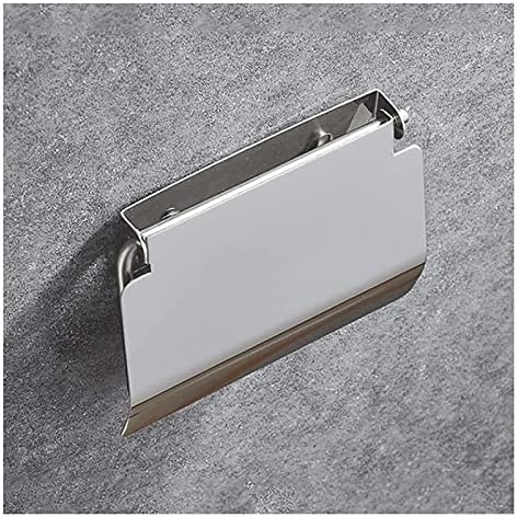 RAHYMA WEIPING - Titulares de papel higiênico 5 polegadas de banheiro do banheiro Ponto de lolo de laminador de papel de parede Dispensador de tecido de aço inoxidável Distribuidor de papel de aço