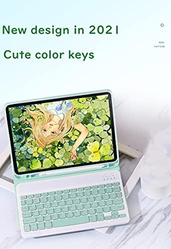 Teclado de cor Yeehi para Galaxy Tab A7 10,4 polegadas 2020 Caso do teclado