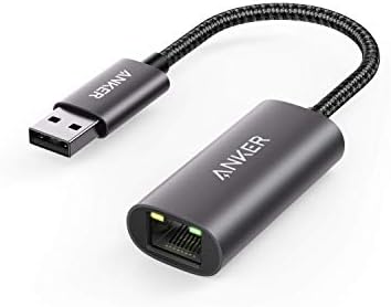 Anker USB 3.0 para adaptador Ethernet, PowerExpand USB 3.0 para o adaptador Ethernet Gigabit, Adaptador USB-A portátil