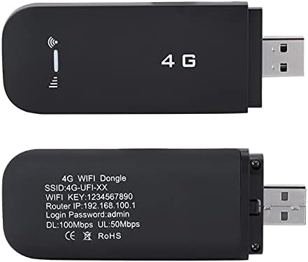 Hotspot portátil WiFi para viagens, Modem USB 4G 150Mbps Mobile Hotspot 4G LTE WiFi Card, Pocket WiFi Router suporta 10 usuários de wifi, incorporados em antena 4G WiFi