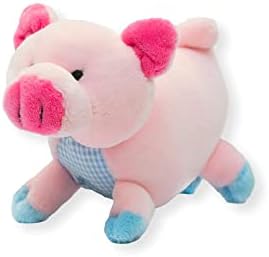 Oscar Newman Pig Farm Friends Pipsqueak Toy, comprimento de 7 polegadas, rosa