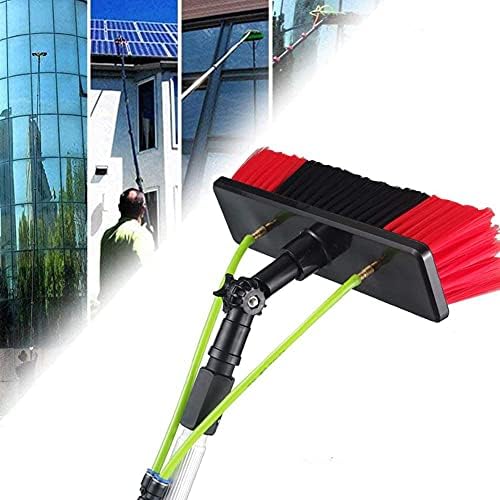 Pólo de limpeza de janela DSJ, ferramenta de limpeza de painel fotovoltaico de 3-12m, escova de spray de água multiuso, limpador extensível para caminhões Windows Window Washing