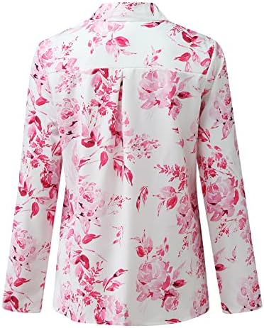 Túnica moderna de túnica feminina túnica floral tie de tinta gráfica Trabalho de trabalho BULHER BASE BONTO DE LAPEL LAPEL BOTOL DO Down Cardigan