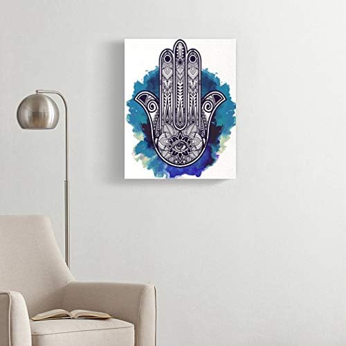 5D DIY Diamond Painting Kits Elegante Ornado Hamsa Hand Fátima Boa sorte Amuleto Full Drill Pintura Artes Craft Torna para decoração