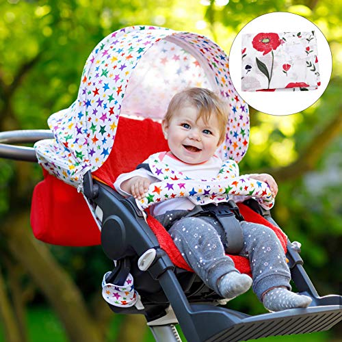 Capa do assento do carro Kisangel Tampa de assento infantil Cobertador de carrinho de bebê Tampa de bebê respirável infantil cantosel