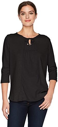 Neon Buda Feminino Bloom Top, preto, pequeno