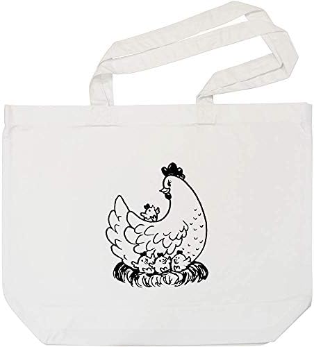 Azeeda 'Mother Hen & Chicks' sacola de compras para a vida