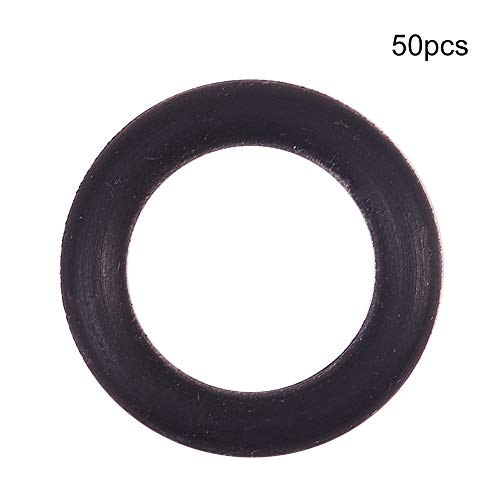 Bettomshin 50pcs nitrila de borracha o-rings, 20mm od 13mm ID de 3,5 mm de largura, métrica de vedação de buna-nitrila arruela