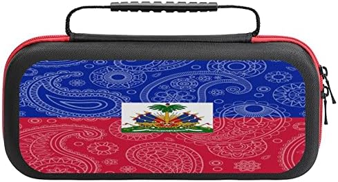 Haiti Paisley Bandeira Compatível com Acessórios para Casos de Transporte de Caixa Bolsa de Casa Cute Capolar Protetor