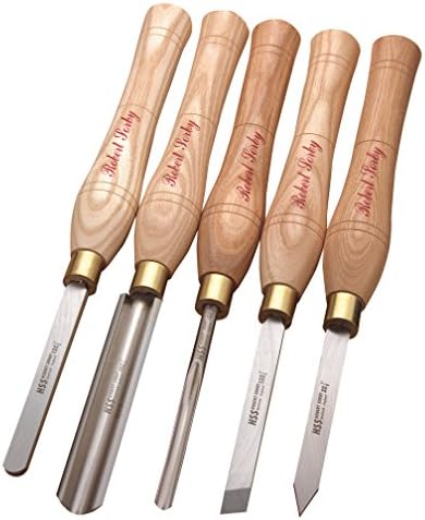 5pc. Robert Sorby 52HS Ferramenta de Woodturning Conjunto