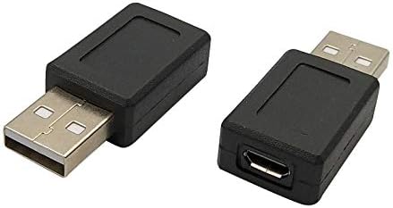 Adaptador de conector feminino do USB 2.0 Male to Micro USB