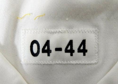 2004 Pittsburgh Steelers 65 Jogo emitiu White Jersey 44 DP21140 - Jerseys de jogo NFL não assinado usada