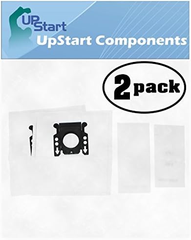 Upstart Battery 4 Substituição para Miele S154 Sacos de vácuo com 4 micro filtros - Compatível com Miele Type K, Tipo