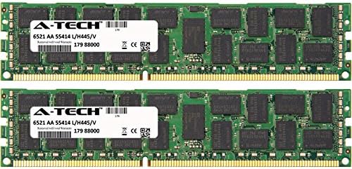 Kit A-Tech 32GB para Intel M Series MFS2600KI MFS5520VI Módulo de computação MFS5520VIB Módulo de computação. DIMM DDR3 ECC registrado PC3-12800R 1600MHz Dual Rank Server RAM Memória