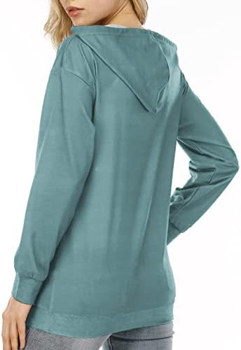 Shewin feminino com zíper de capuzes de capuz de manga longa com capuz de luvas compridas com capuz com bolso com bolso