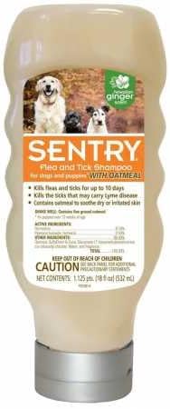 Sentry Flea e xampu de carrapato para cães, livrar seu cachorro de pulgas, carrapatos e outras pragas, perfume de