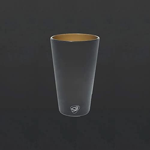 Silipint: copos de silicone: 4 pacote de fumaça - 16oz de xícaras inquebráveis, flexíveis, quentes/frias, não deslizam fácil de deslizar