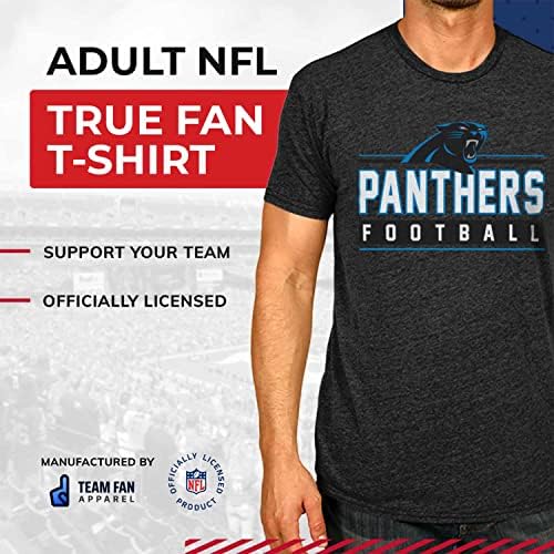 NFL True Fan Tee - camiseta adulta para homens e mulheres com algodão e poliéster - camiseta sem tags