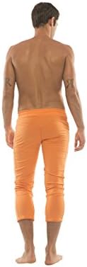 4-RTH Mens 3/4 Comprimento do zíper do bolso Capri Yoga Made in America Modal French Terry Caliifornia Stretch Fit