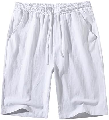 Parklees Classic Classic Fit Cotton Shorts Casual cintura elástica Summer Summer Beach Short