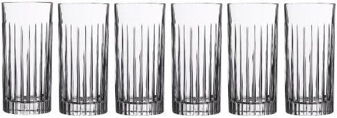 Lorren Home Trends RCR Highball Tumbler atemporal - Conjunto de 6