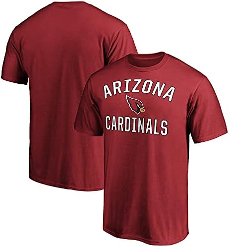 Fanáticos Black Arizona Cardinals T-shirt de ameaça dupla