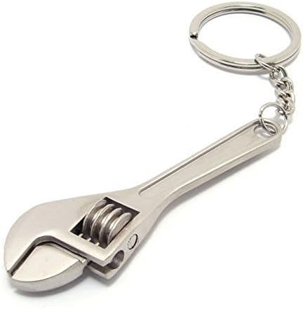 1 x Novo presente de chave de chave de chave de chave de chave de chave de ferramenta criativa novo metal