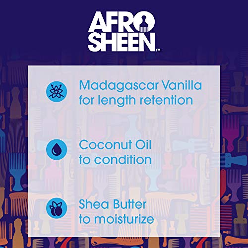 Fluxo de veludo afro Afro 4 em 1 spray de licença. Detangles, hidrata. 8oz.