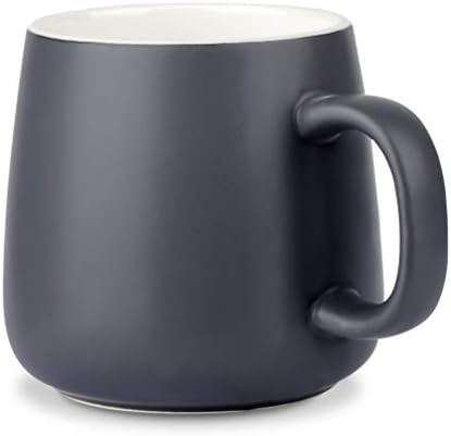 Copo de cerâmica newanovi caneca de porcelana fosca lisa, canecas de café, xícara de chá, para escritório e casa, presente