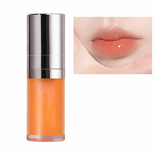 Organics Rose Polish Lip Gloss Hidratante Shiny Non Stick Longa Longa fornece a cor máxima desliza sobre bolhas 2ml