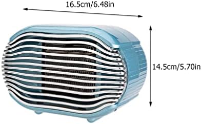 Aquecedor portátil do Doitool Mini aquecedor de espaço elétrico portátil: Pequeno aquecedor de ventilador elétrico 800W