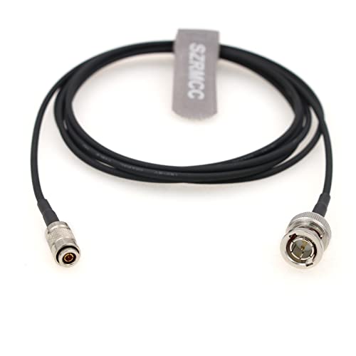 SZRMCC DIN1.0 2.3 Male para BNC Male RG174 75OHM HD SDI Cabo coaxial para 4K Camera Monitor Recordadores