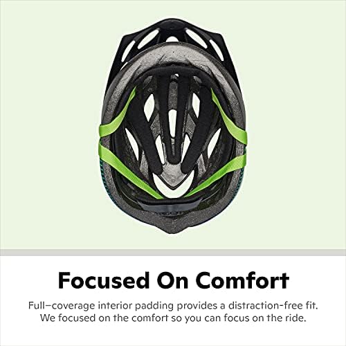 Schwinn Thrasher Youth Bike Helmet, Design leve MicroShell, encaixa meninos e meninas de 55 a 58 cm de circunferência, ajuste de ajuste de discagem, viseira destacável, ventilada, certificação de segurança do CPSC