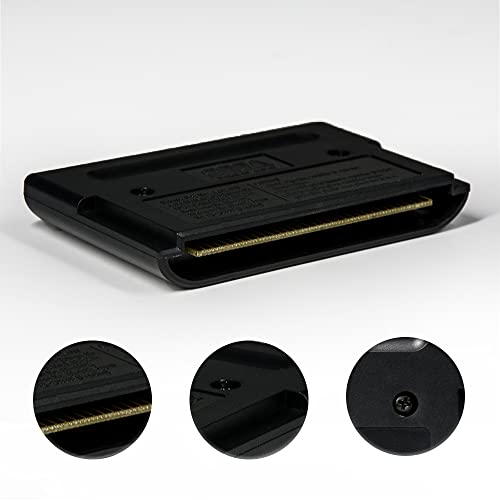 Aditi Valis - USA Label Flashkit MD Electroless Gold PCB Card para Sega Genesis Megadrive Console