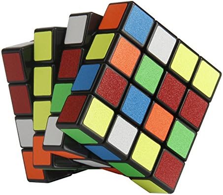 Speed ​​Cube, Vamslove Kids Toys 4x4x4 Teaser cérebro suave Puzzle gira mais rápido cubo mágico inteligente, brinquedos