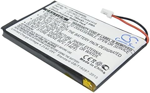 Substituição de bateria de 680mAh para leitor portátil PRS-500 LEITOR PORTÁVEL PRS-505/SC LEITOR PORTABLE PRS-500U2 LEITOR PORTÁVEL PRS-505 LEITOR PORTÁVEL PRSA-CL1 1-756-769-11 LIS1382 8704A41918